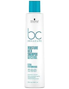 BC CLEAN PERMORMANCE MOISTURE KICK SHAMPOO 250ML.SCHWARZKOPF