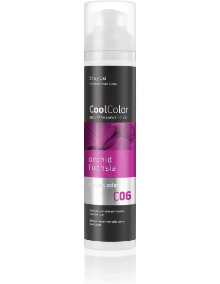 ERAYBA COOLCOLOR SEMI PERMANENT COLOR C06 ORCHID FUCHSIA FANTASY COLOR 100 ML