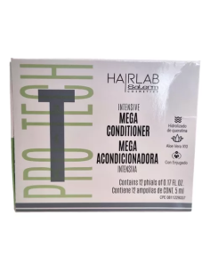 SALERM MEGA ACONDICIONADORA TRATAMIENTO - PAQUETE DE  5*12ML - 12 UNIDADES