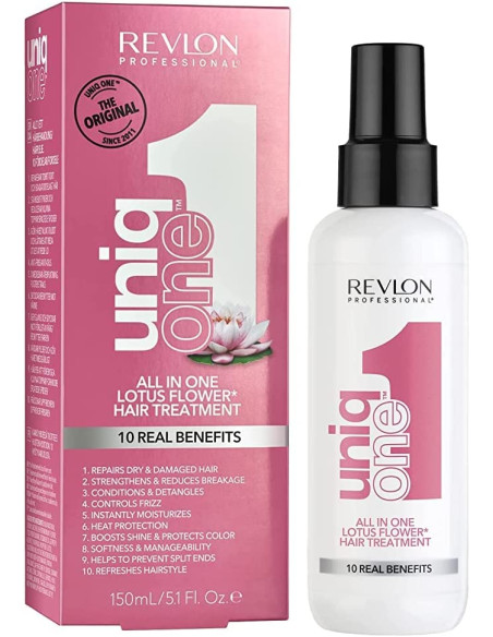 UNIQ ONE ALL IN ONE FLOR DE LOTO HAIR TREATMENT 150ml.