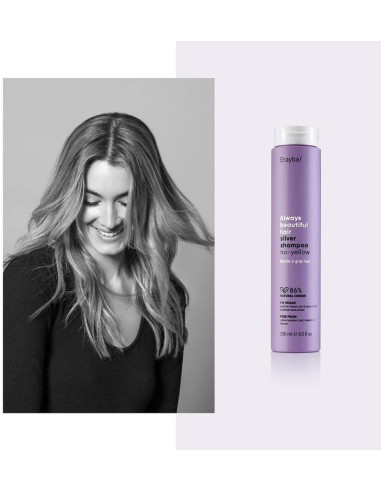 Erayba Silver Shampoo No-Yellow 250ml. Abh/ Always beautiful hair