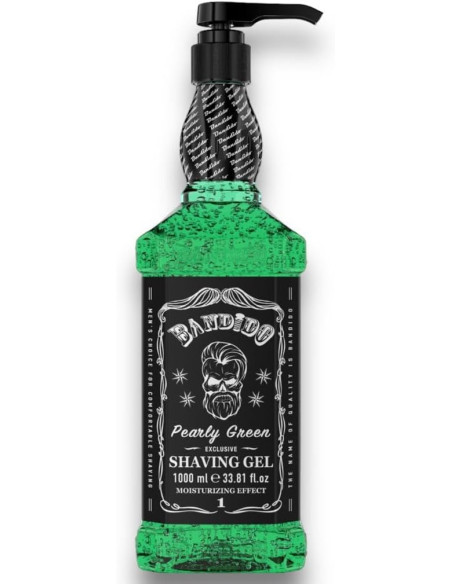 Bandido Shaving Gel  PEARLY GREEN 1000ml.