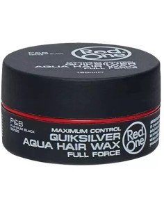 Red One AquaHair Wax QUICK SILVER 150ML. Maximum Hold 2