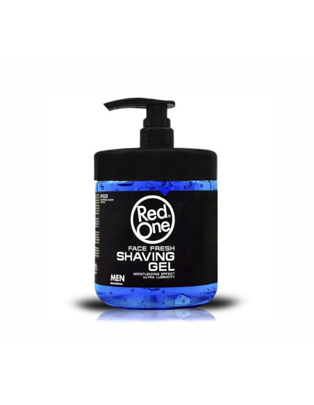 Red One Shaving Gel Face Fresh Azul 1000ml.
