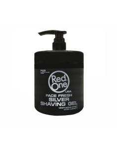 Red One Shaving Gel Face Fresh Silver 1000ml.