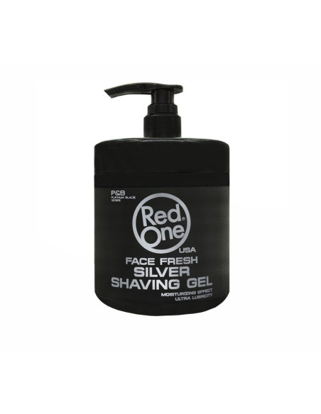 Red One Shaving Gel Face Fresh Silver 1000ml.