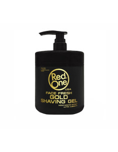 Red One Shaving Gel Face Fresh Gold 1000ml.