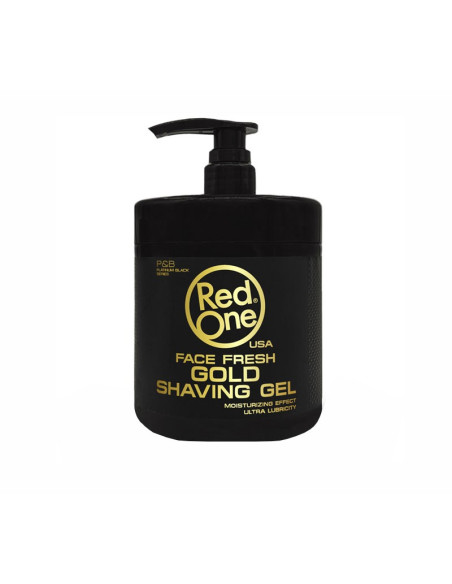 Red One Shaving Gel Face Fresh Gold 1000ml.