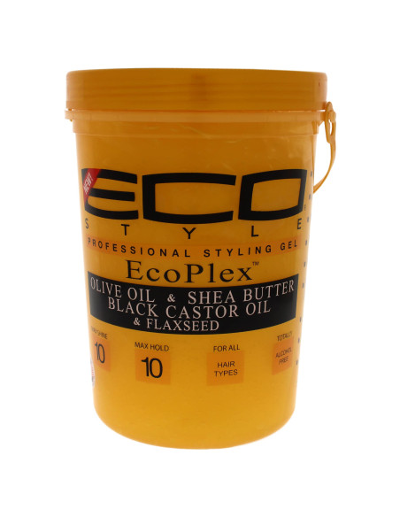 ECO STYLER ECOPLEX OLIVE OIL SHEA BUTTER BLACK CASTOR OIL FLASXEED 946ML.