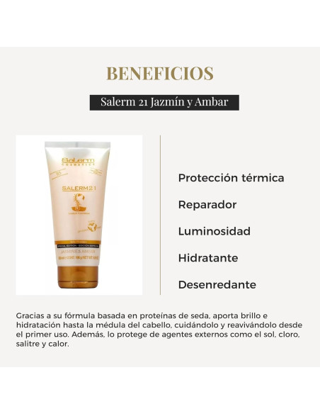 SALERM 21 JAZMIN -AMBAR MASK 200ml.