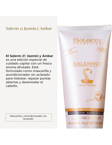 SALERM 21 JAZMIN -AMBAR MASK 200ml.