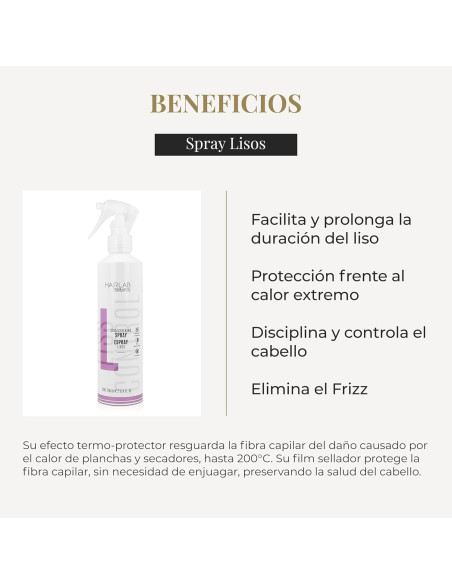SALERM SPRAY LISOS HAIRLAB 250ML.