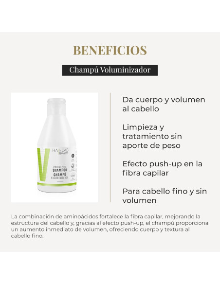 SALERM CHAMPU VOLUMINIZADOR HAIRLAB 300ML.