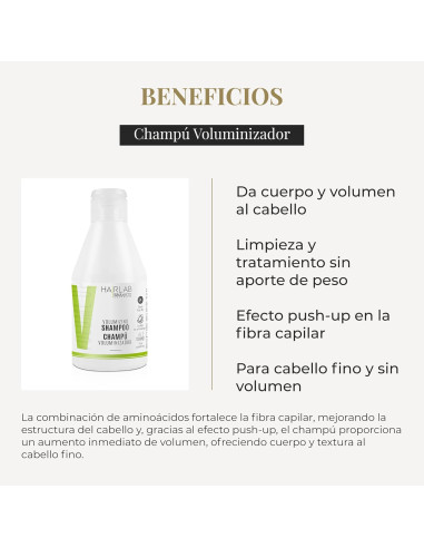SALERM CHAMPU VOLUMINIZADOR HAIRLAB 1200ML.