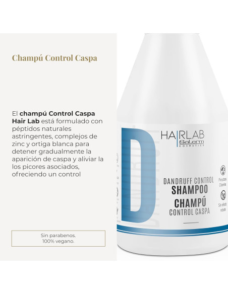SALERM CHAMPÚ CONTROL CASPA HAIRLAB 300ML