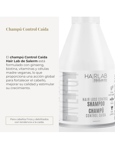 SALERM CHAMPU CONTROL CAIDA HAIRLAB 300ML