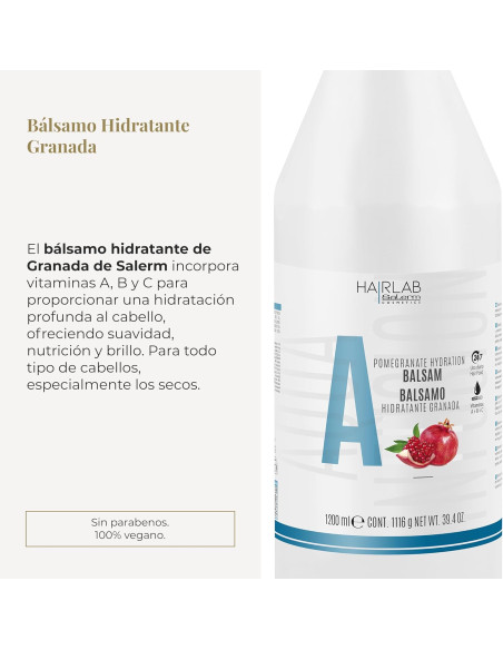 SALERM BALSAMO HIDRATANTE GRANADA-POMEGRANATE 1200ML
