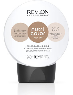 REVLON NUTRI COLOR FILTERS 613 CASTAÑO CENIZA DORADO 240ML