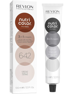 REVLON NUTRI COLOR CREME 642 CASTAÑO 100ML