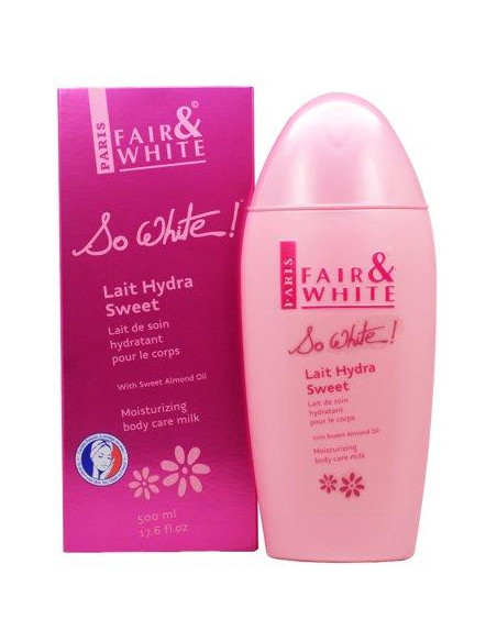 Fair and White Lait Hydra Sweet So White 500ml.