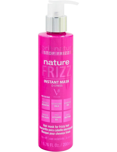 ABRILETNATURE FRIZZ D-STRESS INSTANT MASCARILLA ANTIENCRESPAMIENTO 200ml.