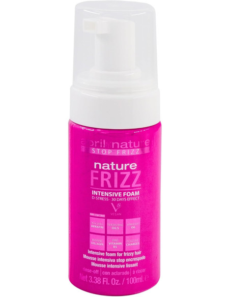 ABRILETNATURE FRIZZ D-STRESS MOUSSE INTENSIVA ANTIENCRESPAMIENTO 100ml.