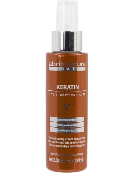 ABRILetNATURE KERATIN INTENSIVE SERUM 100ML Restaurador y Regenerador con Queratina ultra rápida