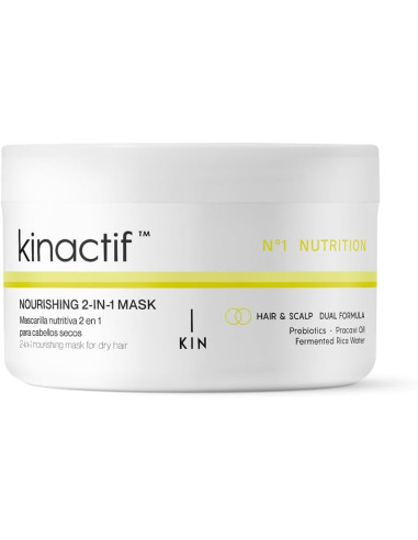 KIN COSMETICS KINACTIF Nº 1 NUTRITION NOURISHING 2in1 MASK 200ML.