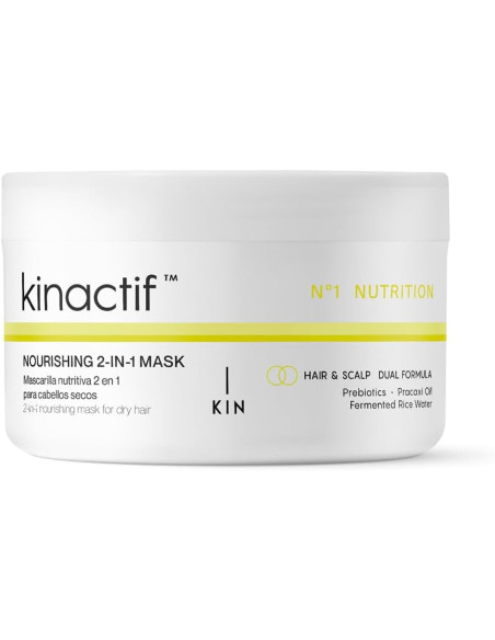 KIN COSMETICS KINACTIF Nº 1 NUTRITION NOURISHING 2in1 MASK 200ML.