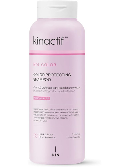 KIN COSMETICS KINACTIF Nº 4 COLOR PROTECTING SHAMPOO 300ML