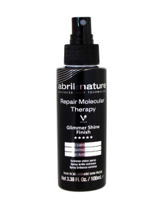 ABRILetNATURE REPAIR MOLECULAR THERAPY GLIMMER SHINE FINISH 100ML.