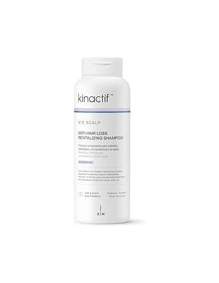 KIN COSMETICS KINACTIF Nº 8 ANTI-HAIR LOSS REVITALIZING SHAMPOO 300ML