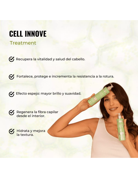ABRILetNATURE CELL INNOVE BAIN SHAMPOO 250ML Fortificante y Rejuvenecedor con Células Madre Vegetales