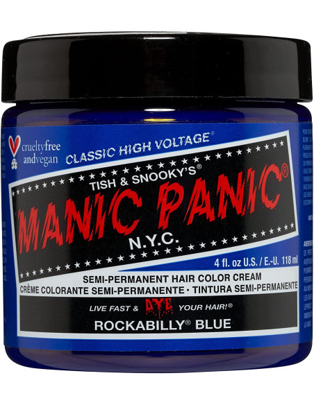 MANIC PANIC ROCKABILLY BLUE 118ML
