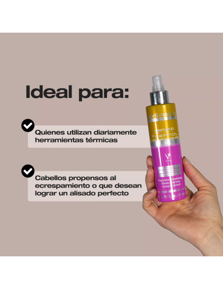ABRILetNATURE THERMAL PROTECTOR TÉRMICO ANTI-ENCRESPAMIENTO KERATIN-PLEX LISS. ALISADO PROGRESIVO 200ml.