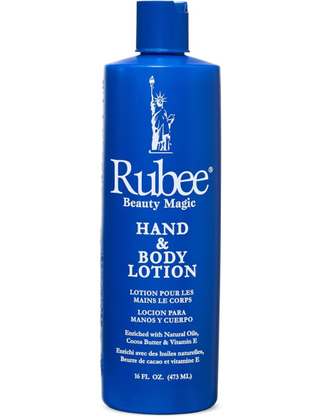 RUBEE HAND AND BODY LOTION 473ML. locion para manos y cuerpo