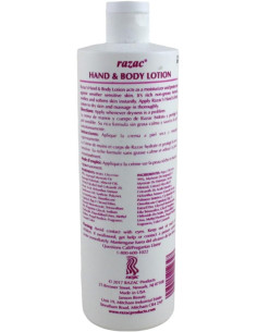 RAZAC HAND AND BODY LOTION 473ML 16OZ. 2