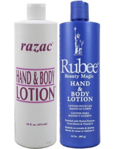 RUBEE HAND AND BODY LOTION 473ML. locion para manos y cuerpo