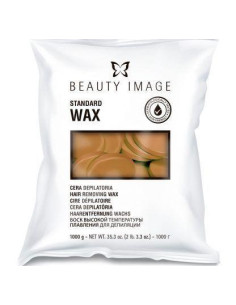 Beauty Image Standard Wax Natural Cera Depilatoriadiscos 1 kgs.