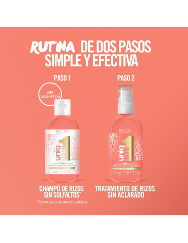 UNIQ ONE CURLS TREATMENT VEGANO 230ML.
