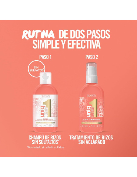 UNIQ ONE CURLS TREATMENT VEGANO 230ML.