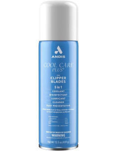 ANDIS COOL CARE PLUS CLIPPER BLADES DESINFECTANTE 439gr.