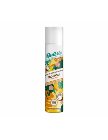 BATISTE DRY SHAMPOO TROPICAL  200ml. DRY SHAMPOO