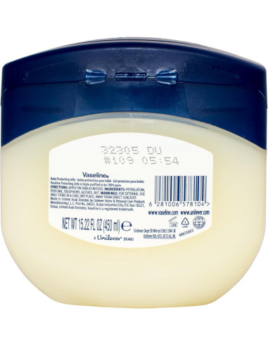 VASELINE BABY PROTECTING JELLY 450ML. PEDIATRICALLY APPROVED