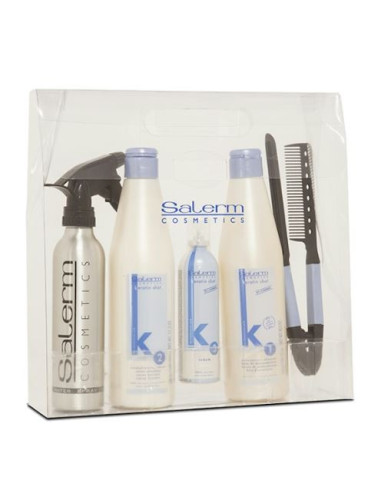 SALERM KERATIN SHOT PACK KIT PROFESIONAL