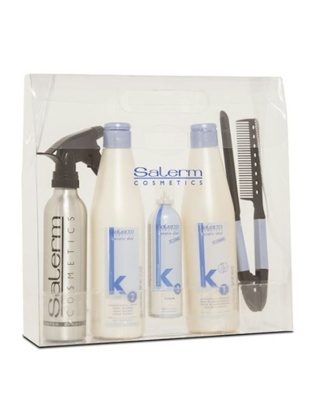 SALERM KERATIN SHOT PACK KIT PROFESIONAL