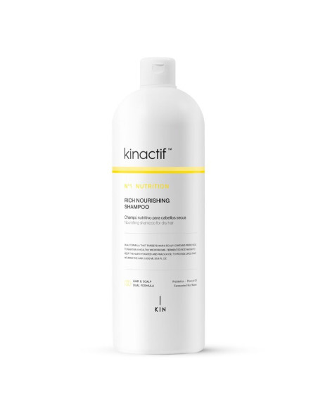 KIN COSMETICS KINACTIF Nº 1 NUTRITION RICH NOURISHING SHAMPOO 300ML