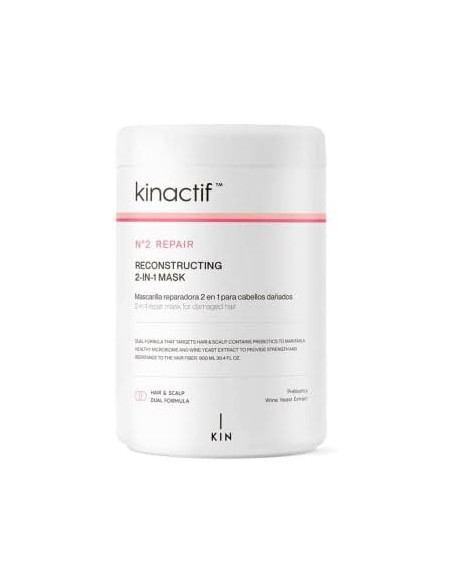 KIN COSMETICS KINACTIF Nº 2 REPAIR RECONSTRUCTING 2in1 MASK 200ML.