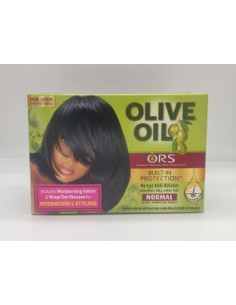 ORS OLIVE OIL KIT NORMAL NO-LYE HAIR RELAXER BUILT-IN PROTECTION