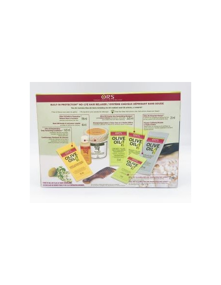 ORS OLIVE OIL KIT NORMAL NO-LYE HAIR RELAXER BUILT-IN PROTECTION